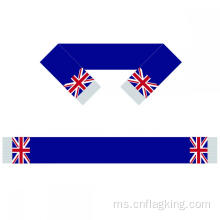 Scarf United Kingdom Bendera Pasukan Bola Sepak Scarf Soccer Fans Scarf 15 * 150cm